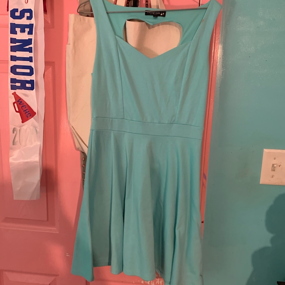 Turquoise dress!!